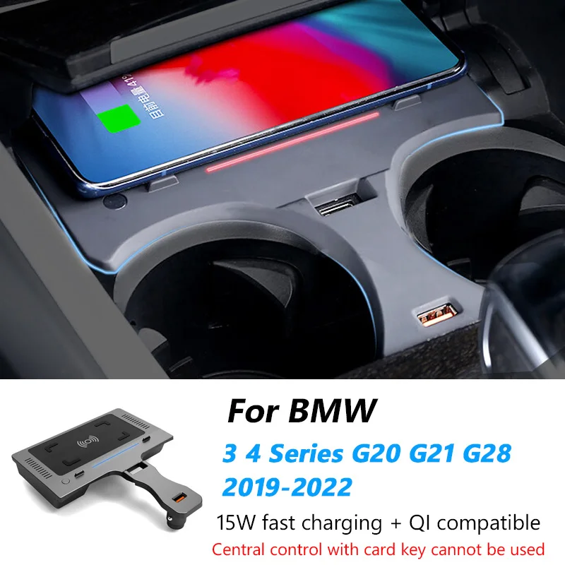 12V Car QI Wireless Charger For BMW 3 4 Series G20 G21 G28 2019 2020 2021 2022 15W Cigarette Lighter Installation Accessories
12V Car QI Wireless Charger For BMW 3 4 Series G20 G21 G28 2019 2020 2021 2022 15W Cigarette Lighter Installation Accessories