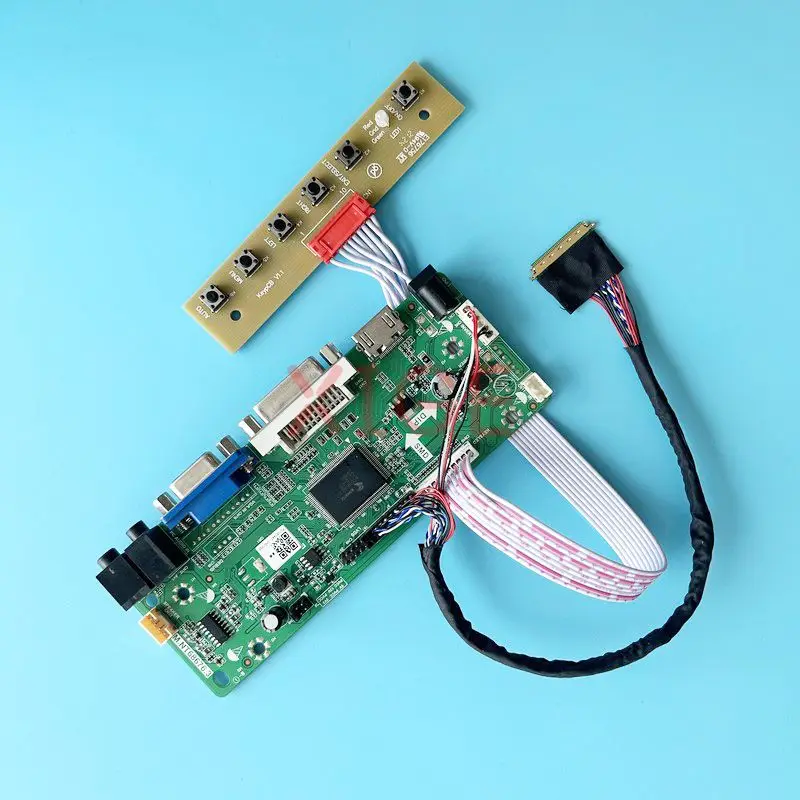 For HB140WX1 HT140WXB LCD Controller Driver Board Laptop Display DIY Kit 1366*768 14" VGA DVI Audio HDMI-Compatible LVDS 40 Pin
For HB140WX1 HT140WXB LCD Controller Driver Board Laptop Display DIY Kit 1366*768 14" VGA DVI Audio HDMI-Compatible LVDS 40 Pin