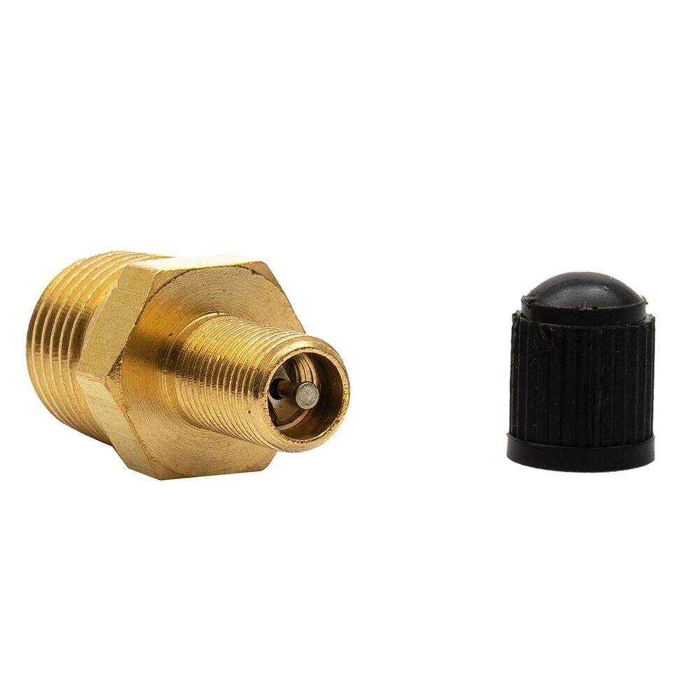 Air Tank Fill Valve Air Compressor Replacement Solid Nickel 1/4 Inch NPT Solid Brass Air Compressor Tank Fill Valve - Nickel
Air Tank Fill Valve Air Compressor Replacement Solid Nickel 1/4 Inch NPT Solid Brass Air Compressor Tank Fill Valve - Nickel