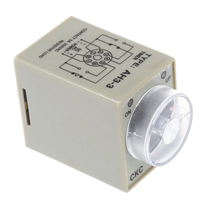 3X DC 12V 0-30 секунд 30 S Электрический таймер задержки Реле времени DPDT 8P W Base 
3X DC 12V 0-30 секунд 30 S Электрический таймер задержки Реле времени DPDT 8P W Base