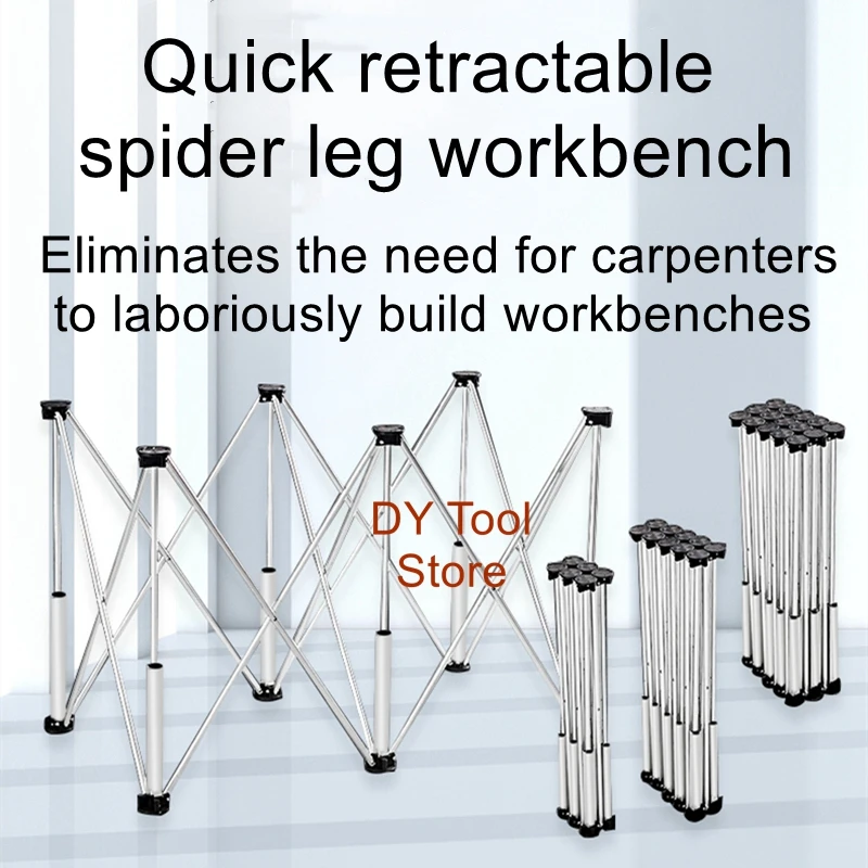 Workbench woodworking spider leg aluminum alloy telescopic operating tablemultifunctional bracket can be folded
Workbench woodworking spider leg aluminum alloy telescopic operating tablemultifunctional bracket can be folded