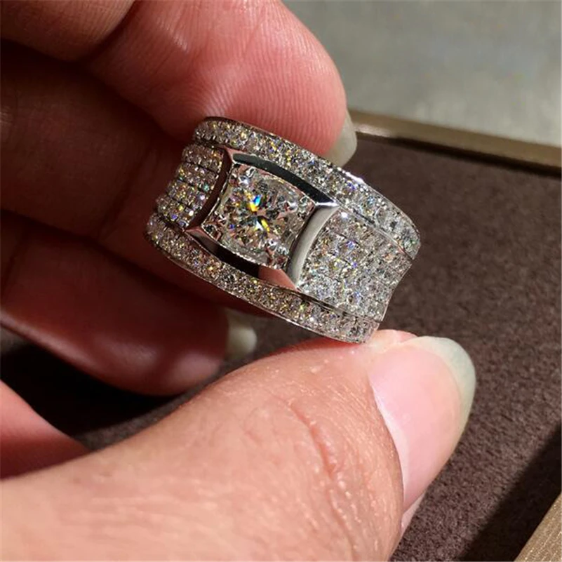 Hiphop 18k White Gold Luxury Jewelry Ring for Women Natural 2 Carat Diamond Gemstone Silver 925 Jewelry Ring Bizuteria Gemstone
Hiphop 18k White Gold Luxury Jewelry Ring for Women Natural 2 Carat Diamond Gemstone Silver 925 Jewelry Ring Bizuteria Gemstone