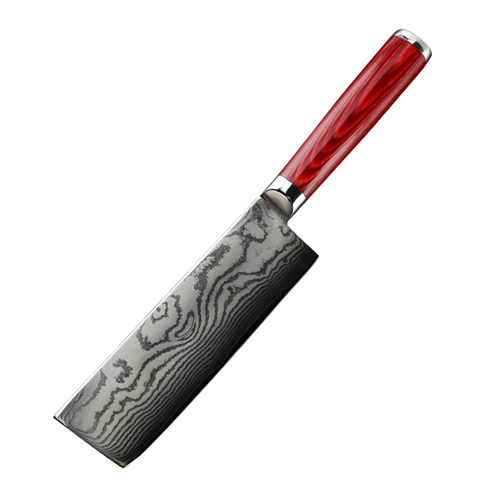 VG10 Damascus Nakiri Slicing Knife Japanese Chef Professional Kitchen Knives Damascus Steel Cooking Cleaver G10 Handle Messer
VG10 Damascus Nakiri Slicing Knife Japanese Chef Professional Kitchen Knives Damascus Steel Cooking Cleaver G10 Handle Messer