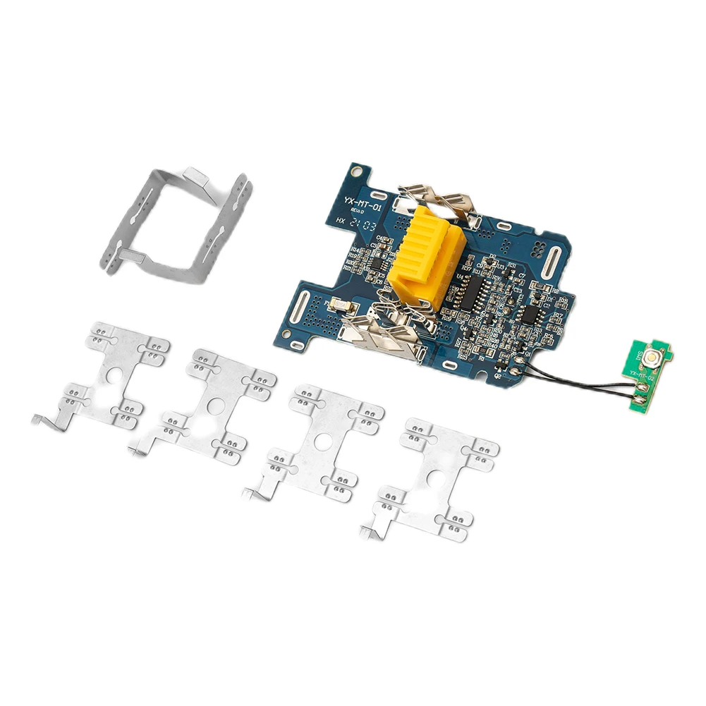 For Makita 18V 3.0Ah BL1850B BL1840B Lithium Battery Charging Protection Circuit Board Battery Indicator For Angle Grinders
For Makita 18V 3.0Ah BL1850B BL1840B Lithium Battery Charging Protection Circuit Board Battery Indicator For Angle Grinders
