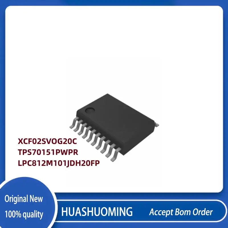 

NEW 5Pcs/Lot XCF02SVOG20C XCF02SVOG TPS70151 TPS70151PWPR LPC812M101 LPC812M101JDH20FP TSSOP20