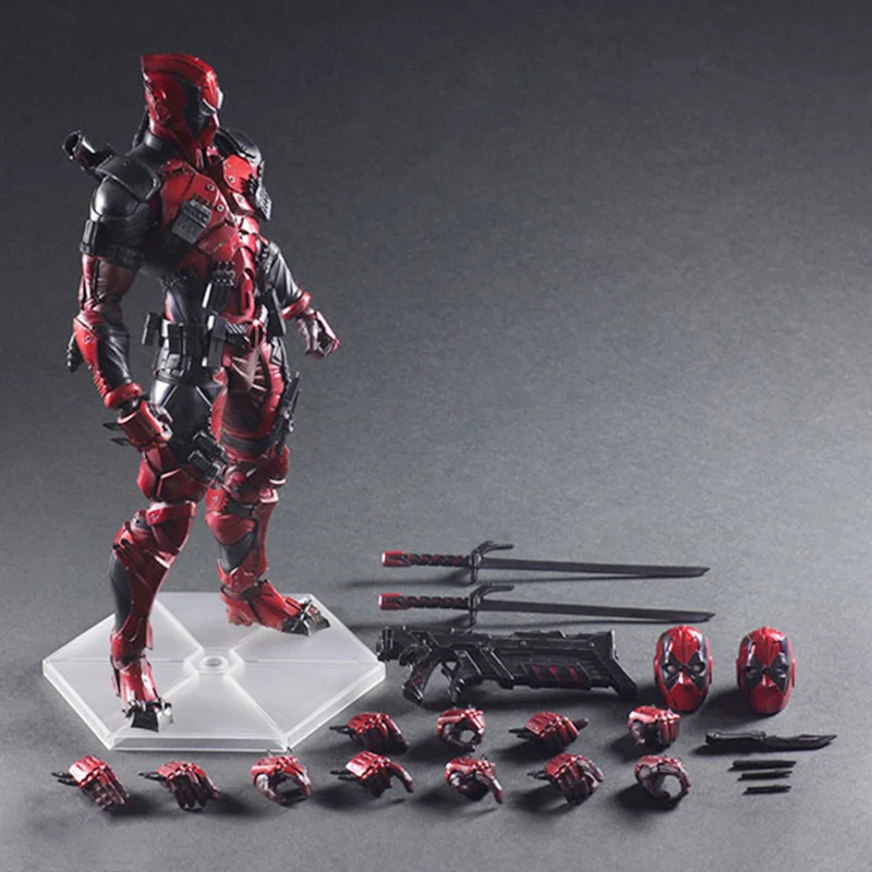HotToys new 16CM Marvel X-Men movie articulated activity Deadpool handpiece ornaments PVC sculpture series model toys and gifts
HotToys new 16CM Marvel X-Men movie articulated activity Deadpool handpiece ornaments PVC sculpture series model toys and gifts