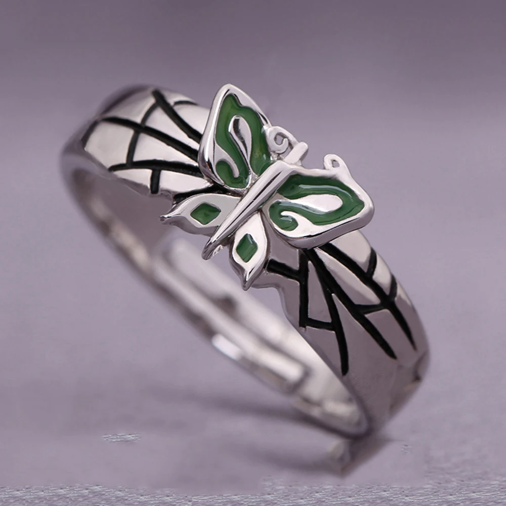 20 pcs JoJo’s Bizarre Adventure Ring Butterfly Rings Women Stone Ocean Cosplay Jolyne Cujoh Costume Prop Anime Jewelry Bulk
20 pcs JoJo’s Bizarre Adventure Ring Butterfly Rings Women Stone Ocean Cosplay Jolyne Cujoh Costume Prop Anime Jewelry Bulk