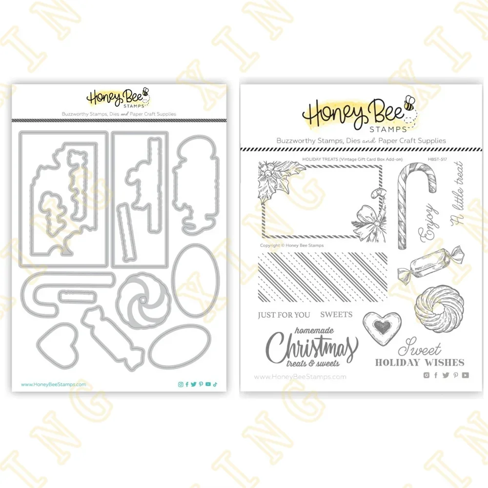 Arrival New Christmas Holiday Treats Metal Cutting Dies and Clear Stamps Scrapbooking DIY Decoration Craft Embossing Stencil
Arrival New Christmas Holiday Treats Metal Cutting Dies and Clear Stamps Scrapbooking DIY Decoration Craft Embossing Stencil