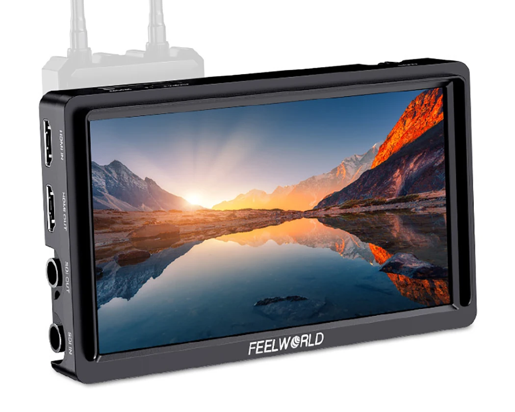 

FEELWORLD FW568S 6 Inch On Camera Video Monitor IPS 1920X1080 3G-SDI 4K HDMI Input OUtput HD Camera Wireless Image Transmission