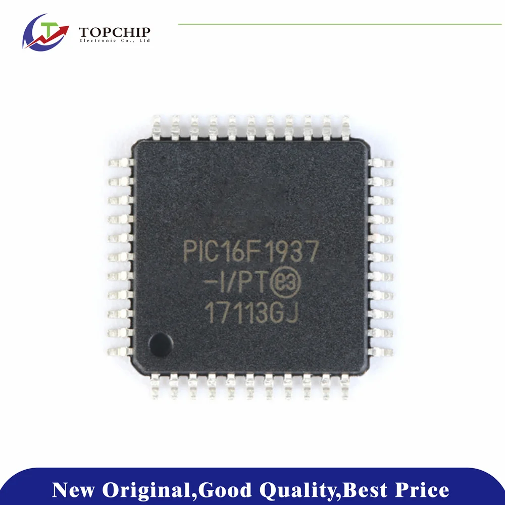 1Pcs New Original PIC16F1937 PIC16F1937-I/PT 512Byte 36 PIC 32MHz FLASH 8KB TQFP-44(10x10) Microcontroller Units (MCUs/MPUs/SOCs
1Pcs New Original PIC16F1937 PIC16F1937-I/PT 512Byte 36 PIC 32MHz FLASH 8KB TQFP-44(10x10) Microcontroller Units (MCUs/MPUs/SOCs
