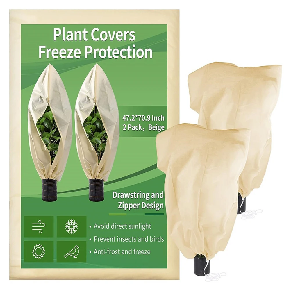 Protect Your Large Palm Trees with XXL Winter Fleece Plant Cover Convenient Drawstring Design Durable and Resist Frost 2PCS
Protect Your Large Palm Trees with XXL Winter Fleece Plant Cover Convenient Drawstring Design Durable and Resist Frost 2PCS