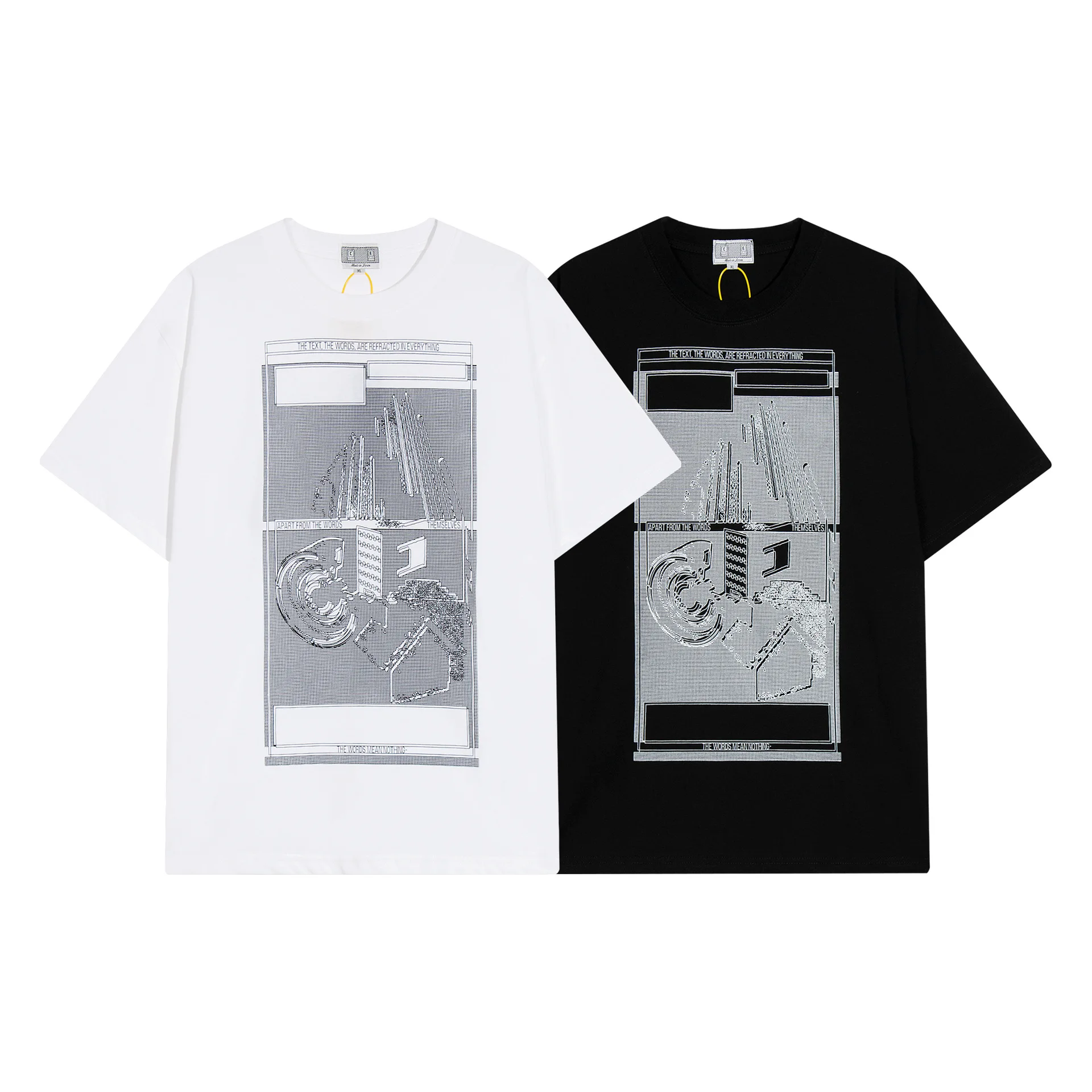 CAVEMPT C.E T-shirt Men Women 1:1 Geometric Square Pattern T-shirt CAVEMPT C.E Short Sleeve Top
CAVEMPT C.E T-shirt Men Women 1:1 Geometric Square Pattern T-shirt CAVEMPT C.E Short Sleeve Top