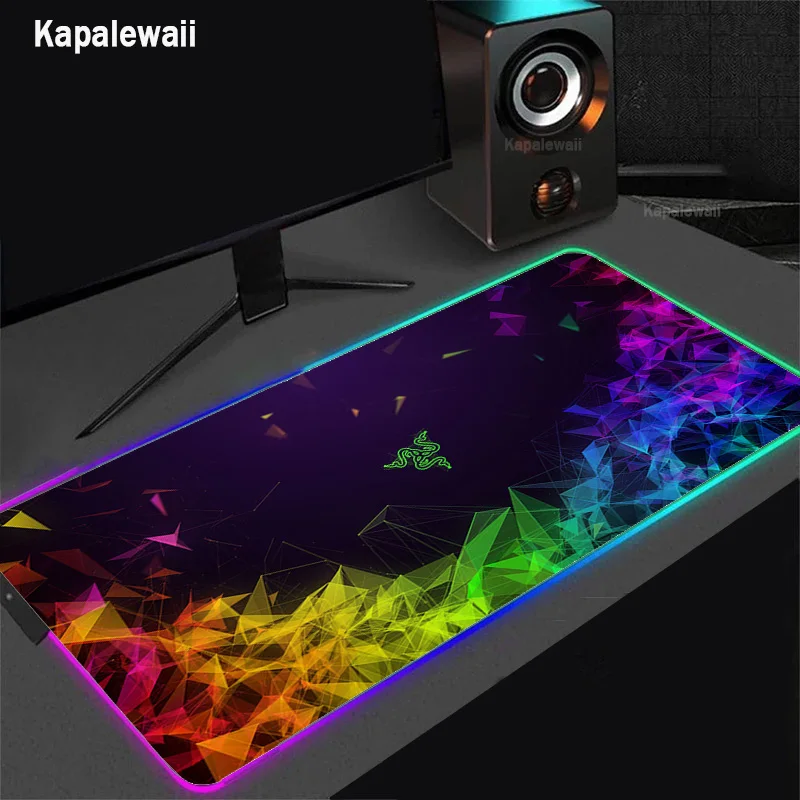 Игровой коврик для мыши с геометрическим рисунком, RGB коврик для мыши, компьютерный Настольный коврик для ПК, XXL100x50, увеличенный женский большой игровой Настольный коврик для мыши
Игровой коврик для мыши с геометрическим рисунком, RGB коврик для мыши, компьютерный Настольный коврик для ПК, XXL100x50, увеличенный женский большой игровой Настольный коврик для мыши