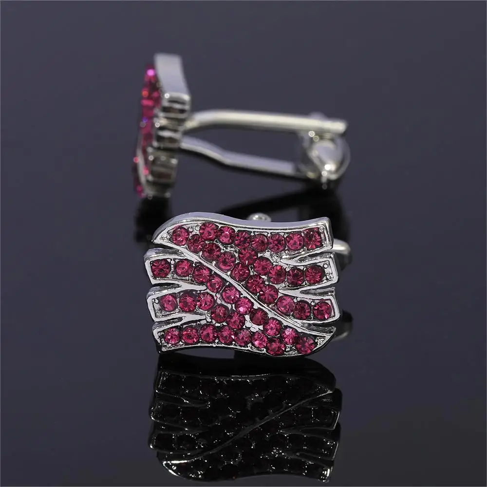 Novelty Full Red Crystal Cufflinks Square Rhinestone Cuff Links For Formal Tuxedo Shirts Business Wedding Sleeve Button Gift
Novelty Full Red Crystal Cufflinks Square Rhinestone Cuff Links For Formal Tuxedo Shirts Business Wedding Sleeve Button Gift