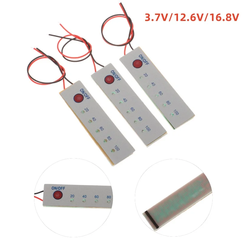 

1s/3s/4s Lithium Battery Capacity Indicator Li-Ion Battery Percentage Indicator Board Battery Capacity Tester Level Indicator