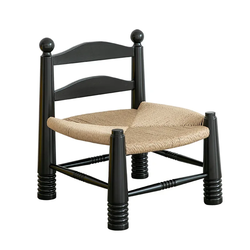 French Medieval Woven Solid Wood Low Stool Vintage Retro Furniture Nordic Designer Creative Personality Chair Stool
French Medieval Woven Solid Wood Low Stool Vintage Retro Furniture Nordic Designer Creative Personality Chair Stool