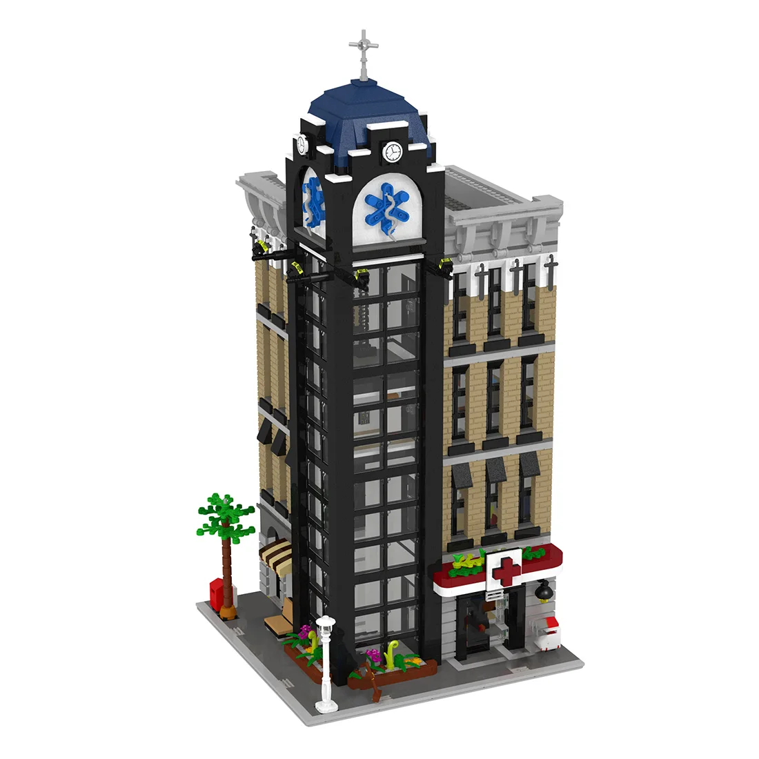 Authorized MOC-117753 Hospital Model Street Views Building Blocks Toys Set For Adults Kids (4030PCS)
Authorized MOC-117753 Hospital Model Street Views Building Blocks Toys Set For Adults Kids (4030PCS)