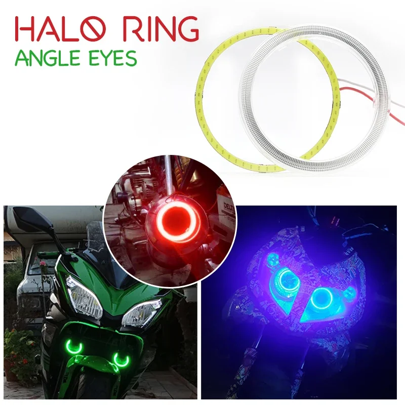 

2 pcs Daytime Running Headlight Lamp Car Angel Eyes Led Halo Ring Headlight DRL 12V 60MM 70MM 80MM 90MM 100MM 110MM 120MM