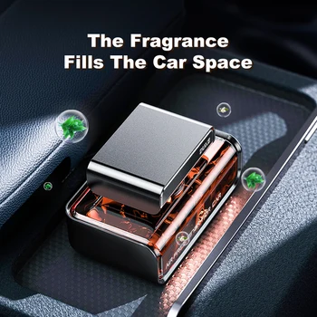 O Acessório Automotivo Elegante e Perfumado: Swan Diamond de Luxo 8 Cafele Luxury Car Air Fresheners For The Car Interior Decoration Glass Bottles Auto Flavoring Perfume Long-Lasting Aromatherapy