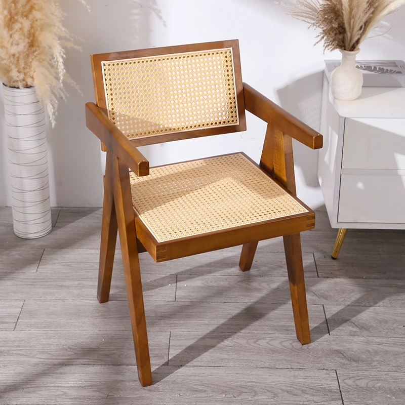 Armchair Wooden Dining Chairs Rattan Balcony Relax Outdoor Dining Chairs Restaurant Kitchen Muebles Home Furniture MR50DC
Armchair Wooden Dining Chairs Rattan Balcony Relax Outdoor Dining Chairs Restaurant Kitchen Muebles Home Furniture MR50DC