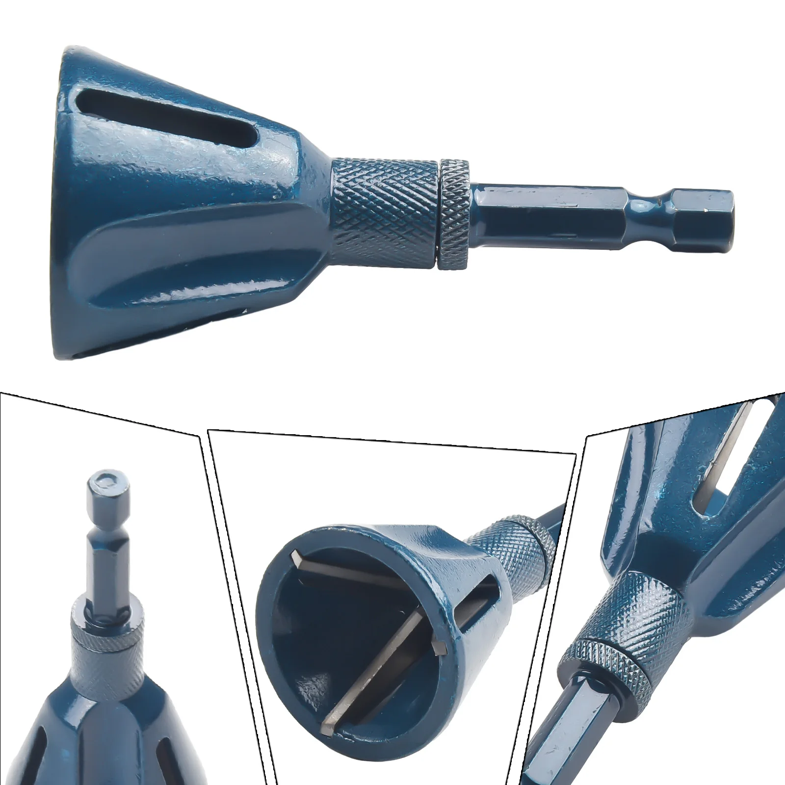 Durable Chamferer Electric Chamferer Chamfer Tool Deburring External Drilling Tools Accessory For: Stainless Steel
Durable Chamferer Electric Chamferer Chamfer Tool Deburring External Drilling Tools Accessory For: Stainless Steel