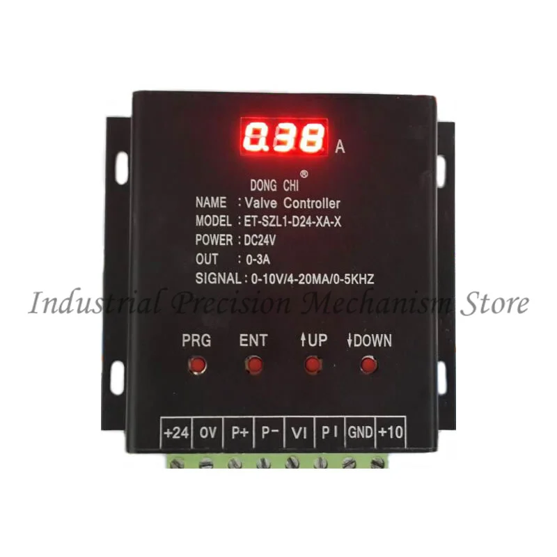 ET-SZL1-D24-XA-X proportional valve controller, digital proportional amplifier ET-KJ-D24, input control signal: 0~10V/4~20mA
ET-SZL1-D24-XA-X proportional valve controller, digital proportional amplifier ET-KJ-D24, input control signal: 0~10V/4~20mA