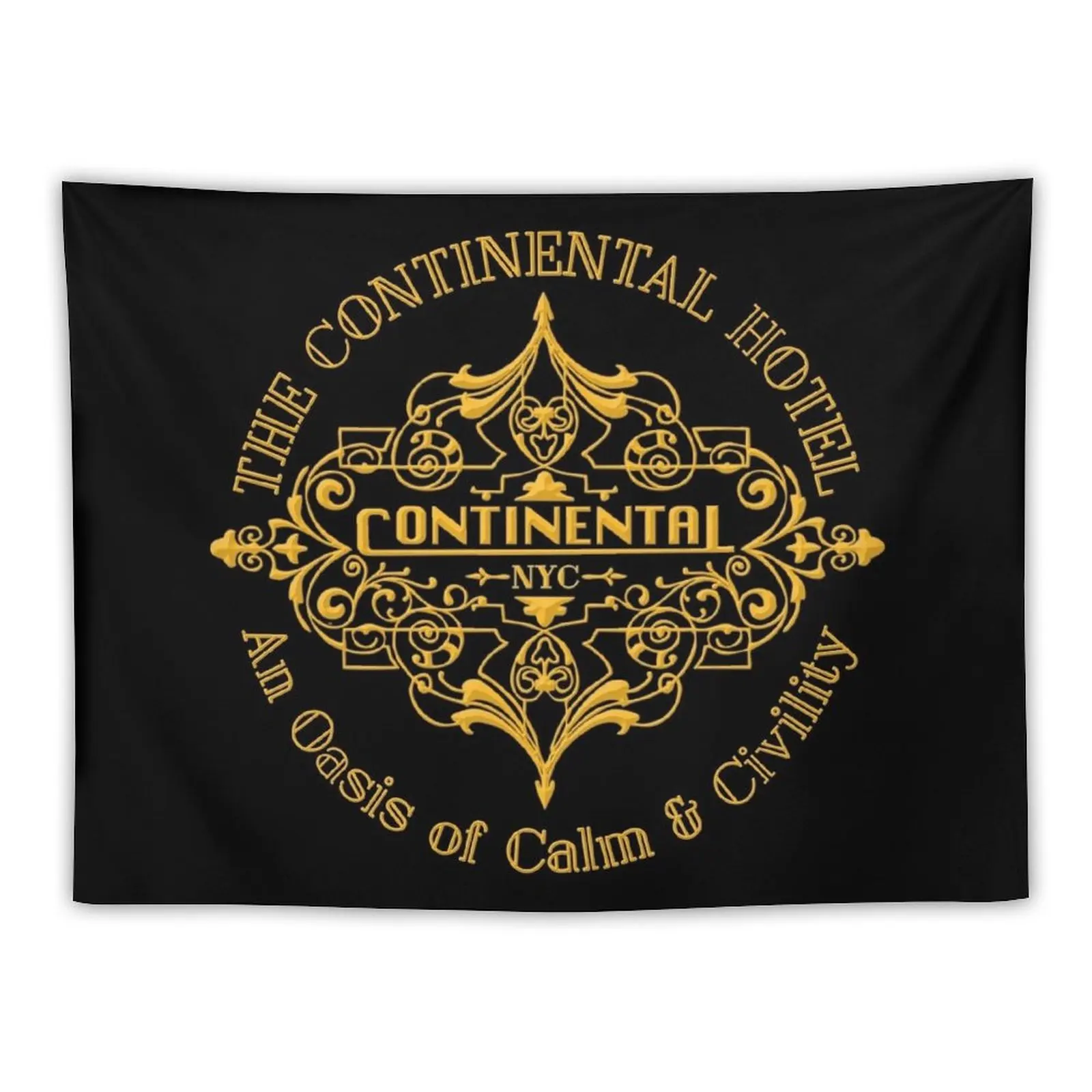 

The Continental Hotel Tapestry Wall Art Aesthetic Decoration Room Decoration Accessories Decorations For Your Bedroom