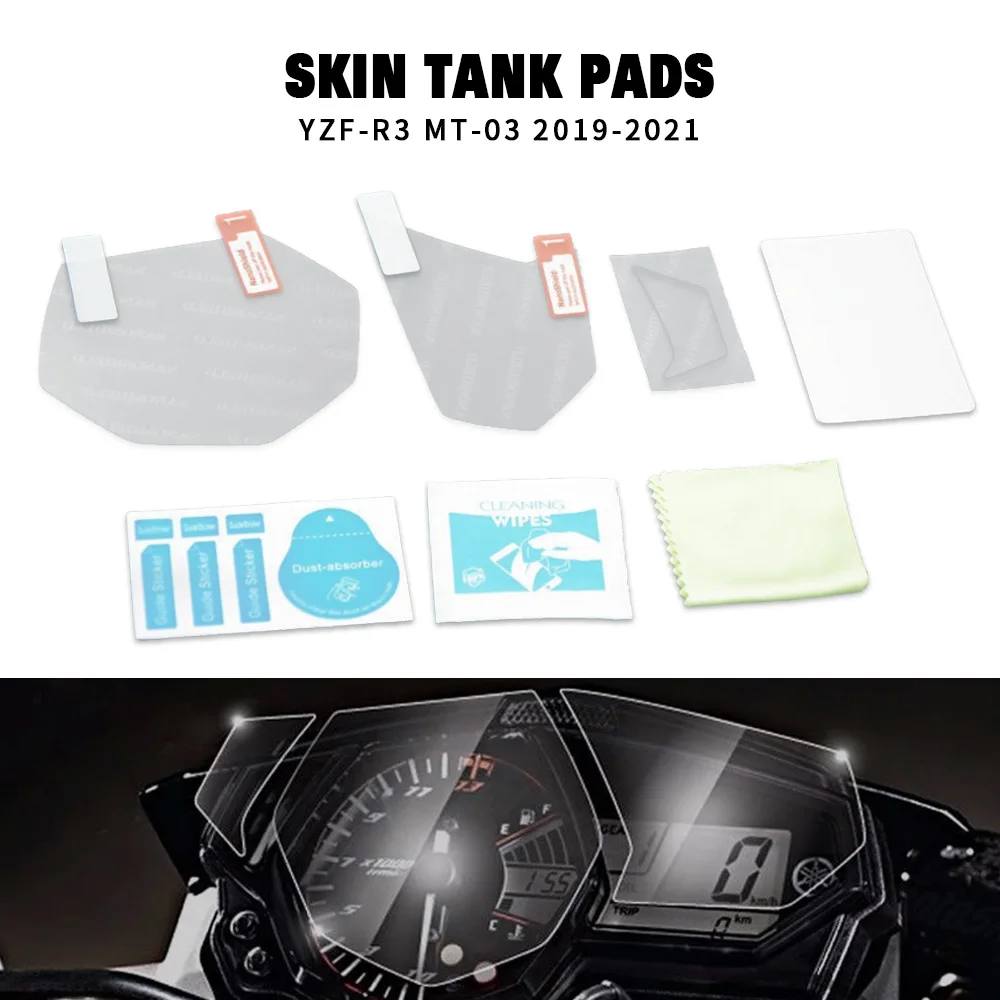 Motorcycle Cluster Scratch Protection Film Screen Meter stickers Protector For Yamaha YZF-R3 YZF R3 MT-03 MT03 R3 2019 2020 2021
Motorcycle Cluster Scratch Protection Film Screen Meter stickers Protector For Yamaha YZF-R3 YZF R3 MT-03 MT03 R3 2019 2020 2021