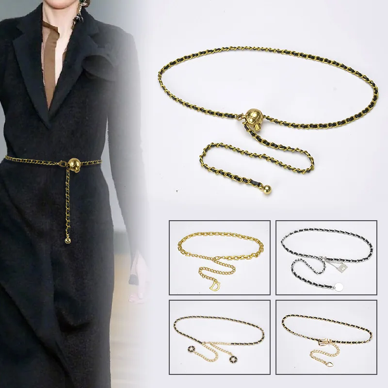 Chain Belts For Women Punk Style Metal Dress Gold Decoration Waist Chain Ladies Luxury Designer Brand Clothing Accessories
Chain Belts For Women Punk Style Metal Dress Gold Decoration Waist Chain Ladies Luxury Designer Brand Clothing Accessories
