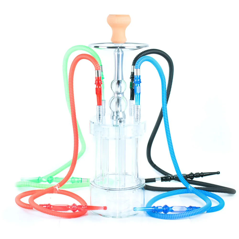 Traditional Hookah with 4 Hose Acrylic Decoration Complete Shiaha Narguile Sheesha Chicha Nargile Cachimbas Classical Hookah set
Traditional Hookah with 4 Hose Acrylic Decoration Complete Shiaha Narguile Sheesha Chicha Nargile Cachimbas Classical Hookah set