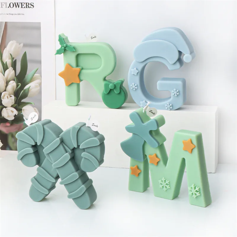 New 26 Letters Number Christmas Set Silicone Mold Art Creative Candle Gypsum Resin Mould DIY Birthday Cake Decor Christmas Gift
New 26 Letters Number Christmas Set Silicone Mold Art Creative Candle Gypsum Resin Mould DIY Birthday Cake Decor Christmas Gift