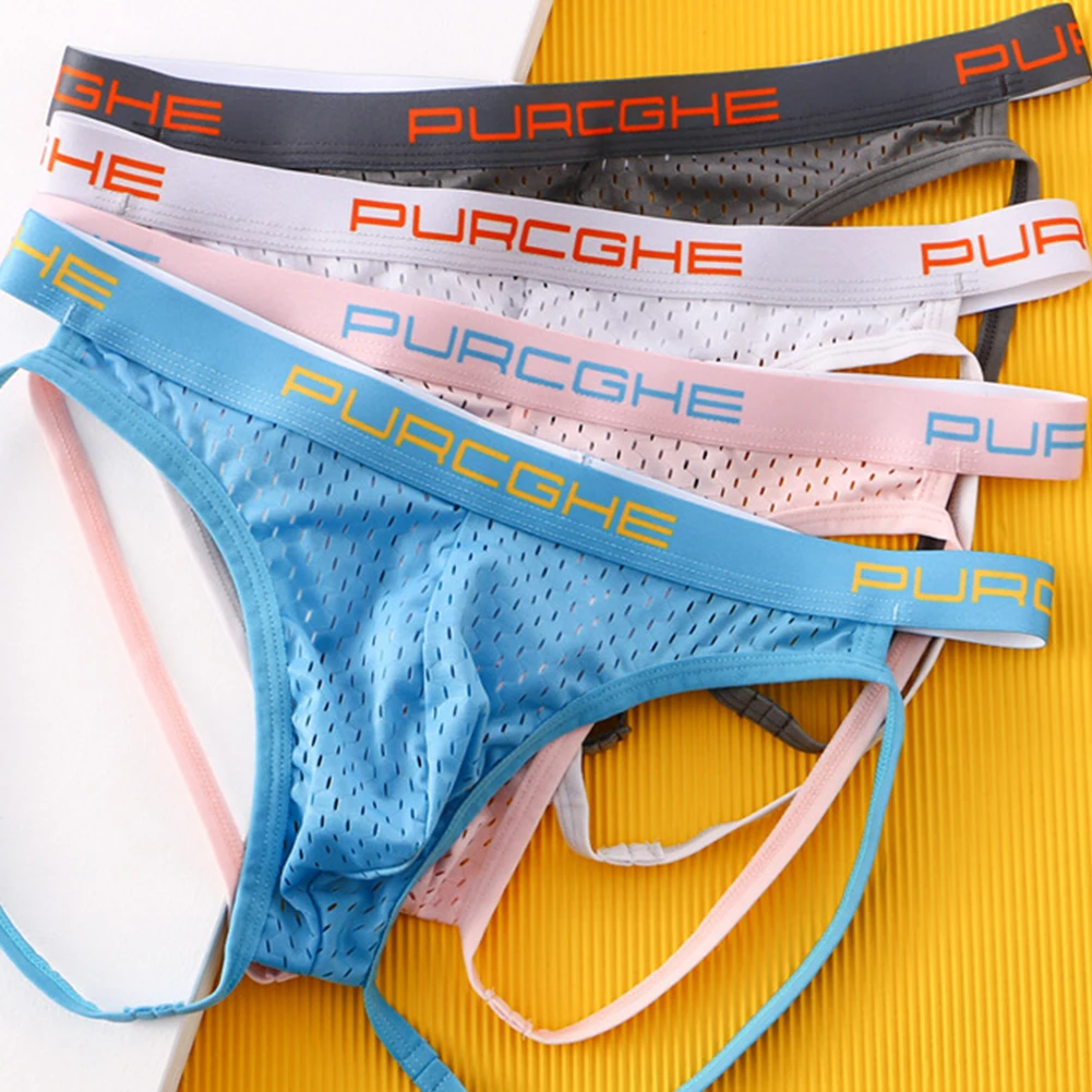 New Men Sexy Bikini Pouch G-String Breathable Underwear Backless Jockstrap Open Butt Crotchless Briefs Underpants Thong Panties 
New Men Sexy Bikini Pouch G-String Breathable Underwear Backless Jockstrap Open Butt Crotchless Briefs Underpants Thong Panties