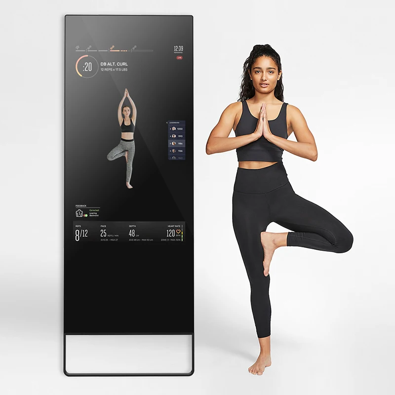 Reflect Smart Fitness Connect Mirror Exercise Responsive Big Workout Digital Fitness Smart Weight Mirror
Reflect Smart Fitness Connect Mirror Exercise Responsive Big Workout Digital Fitness Smart Weight Mirror