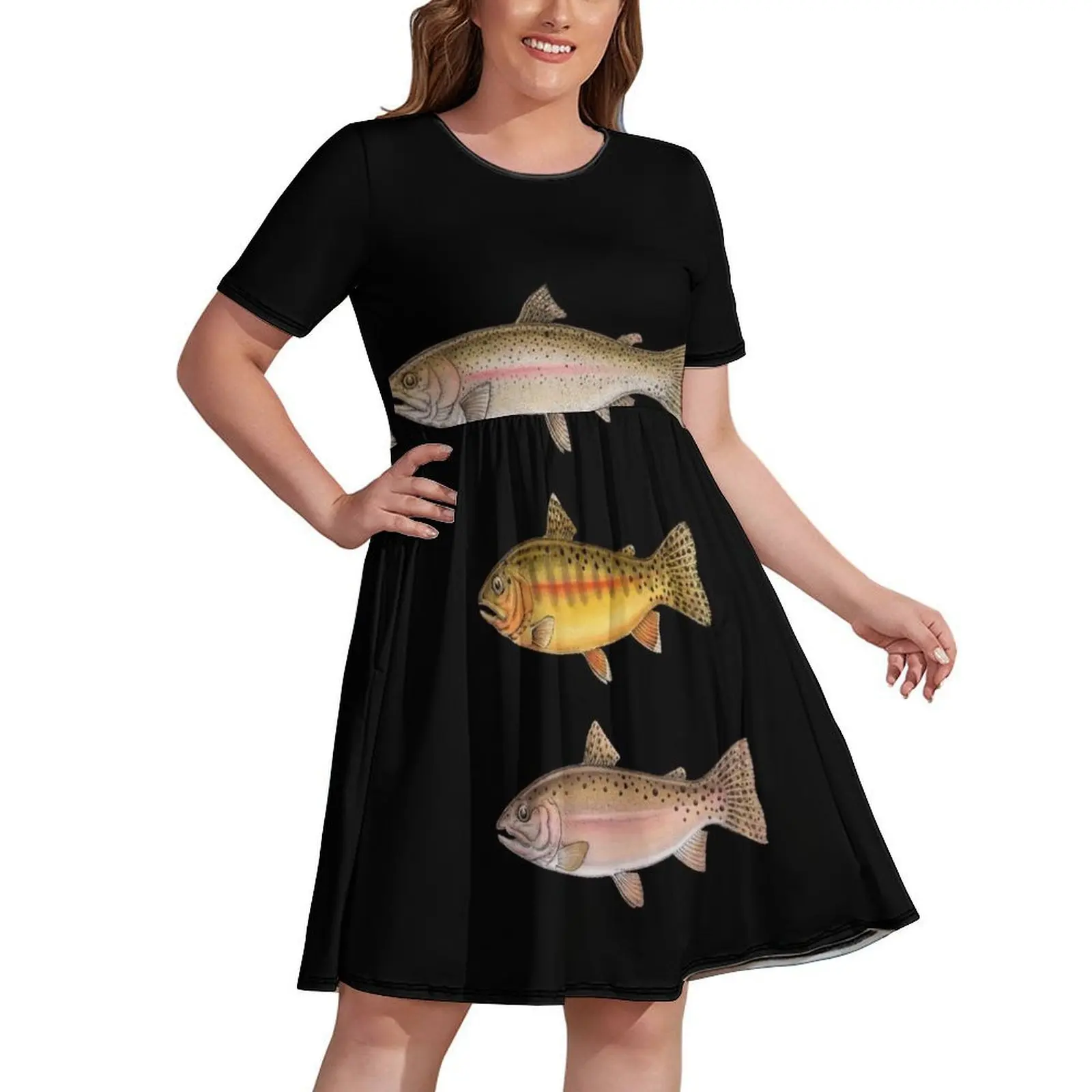 Trout Collection Dress Women's long dress elegant guest wedding dress Aesthetic clothing women's fashion dresses
Trout Collection Dress Women's long dress elegant guest wedding dress Aesthetic clothing women's fashion dresses