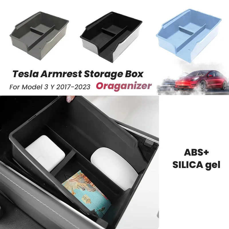For Tesla Model 3 2021-2023 Model Y Silicone Storage Box Center Armrest Console Double Organizer Case Accessories
For Tesla Model 3 2021-2023 Model Y Silicone Storage Box Center Armrest Console Double Organizer Case Accessories