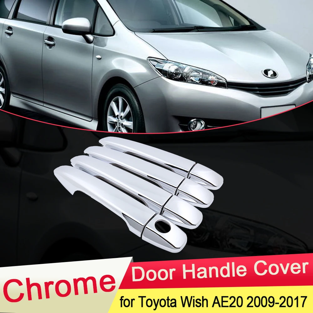 for Toyota Wish 20 AE20 2010 2011 2012 2013 2014 2015 2016 2017 Chrome Door Handle Cover Catch Trim Set Car Styling Accessories
for Toyota Wish 20 AE20 2010 2011 2012 2013 2014 2015 2016 2017 Chrome Door Handle Cover Catch Trim Set Car Styling Accessories