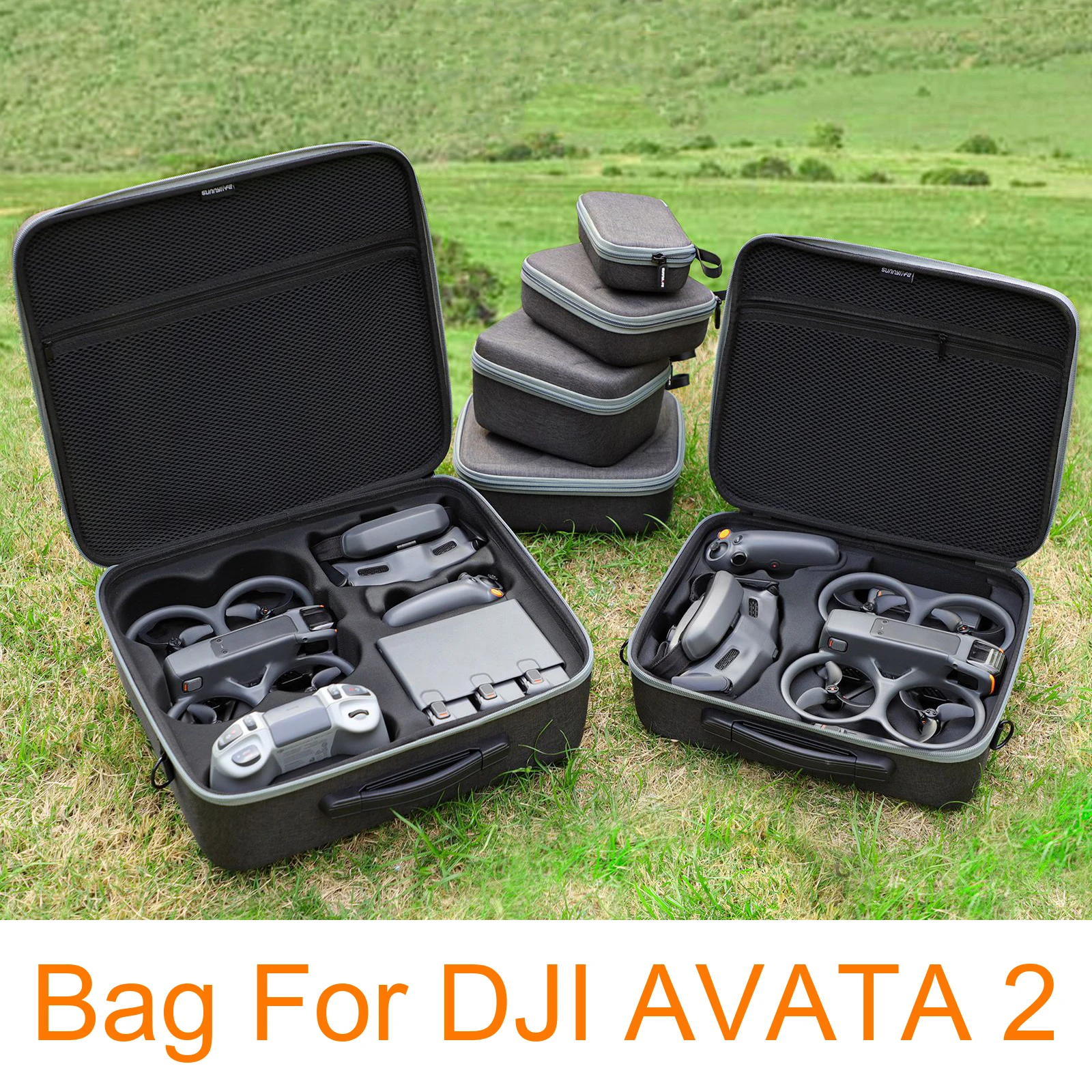 

Storage Bag for DJI Avata 2 Case Goggles 3 Portable Carrying bag for DJI Avata 2 FPV Accessories Kit Shoulder Handbag