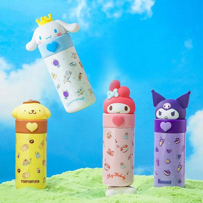 350Ml Sanrio Kuromi Cinnamoroll Insulation Cups Girls Students Cute Cartoon My Melody Pompompurin Water Cup Thermal Cup Steel
350Ml Sanrio Kuromi Cinnamoroll Insulation Cups Girls Students Cute Cartoon My Melody Pompompurin Water Cup Thermal Cup Steel