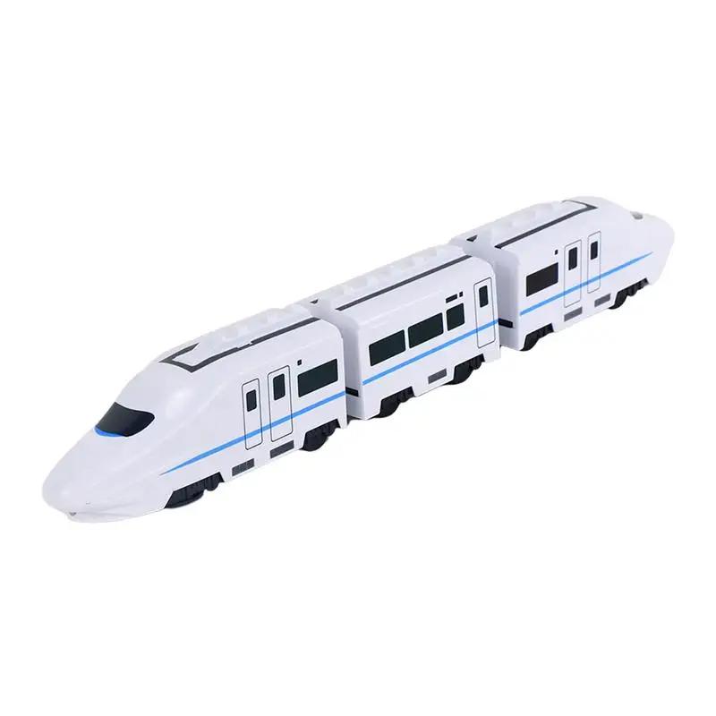 

Electric Train Toy With Flashing Lights Battery-Powered High-Speed Rail Toy Electric High-Speed Bullet Trains Toy Ages 3 Yrs And