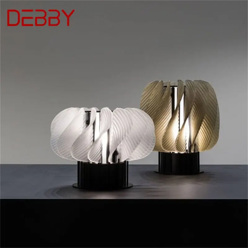DEBBY Nordic Table Lamp Contemporary Creative Design LED Desk Home Bedroom Decoration Light
DEBBY Nordic Table Lamp Contemporary Creative Design LED Desk Home Bedroom Decoration Light