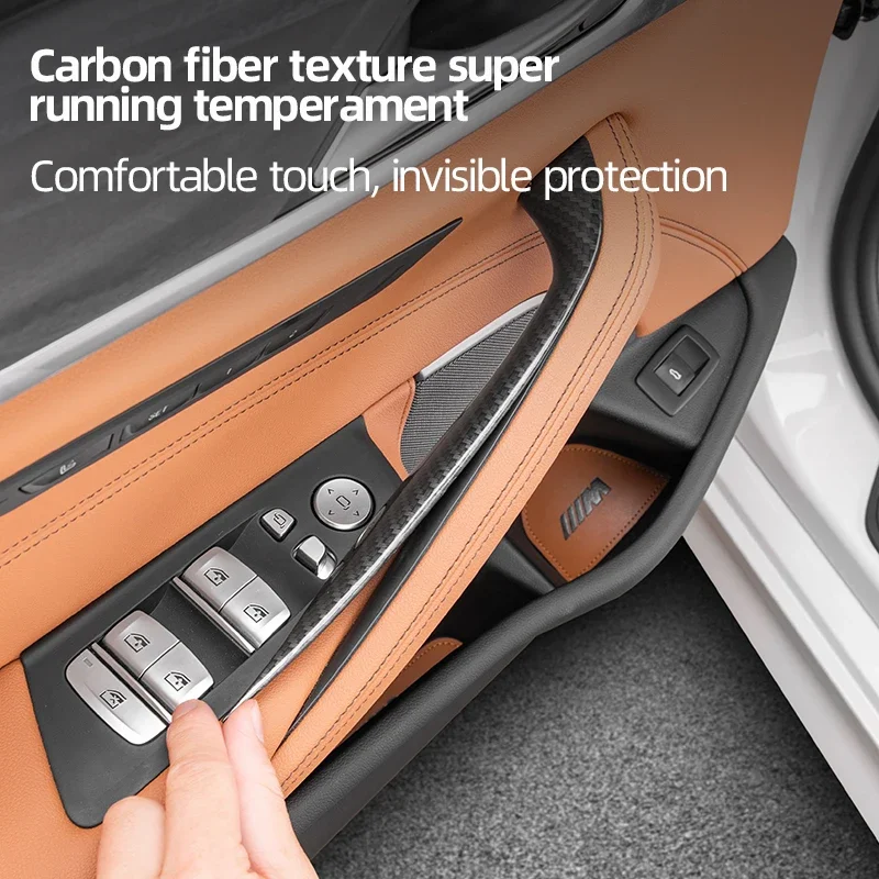 for BMW 5 Series X3 X4 G30 G01 G02 ABS Car Door Trim Panel Armrest Inner Handle Decorative Cover Car Interior Accessories
for BMW 5 Series X3 X4 G30 G01 G02 ABS Car Door Trim Panel Armrest Inner Handle Decorative Cover Car Interior Accessories