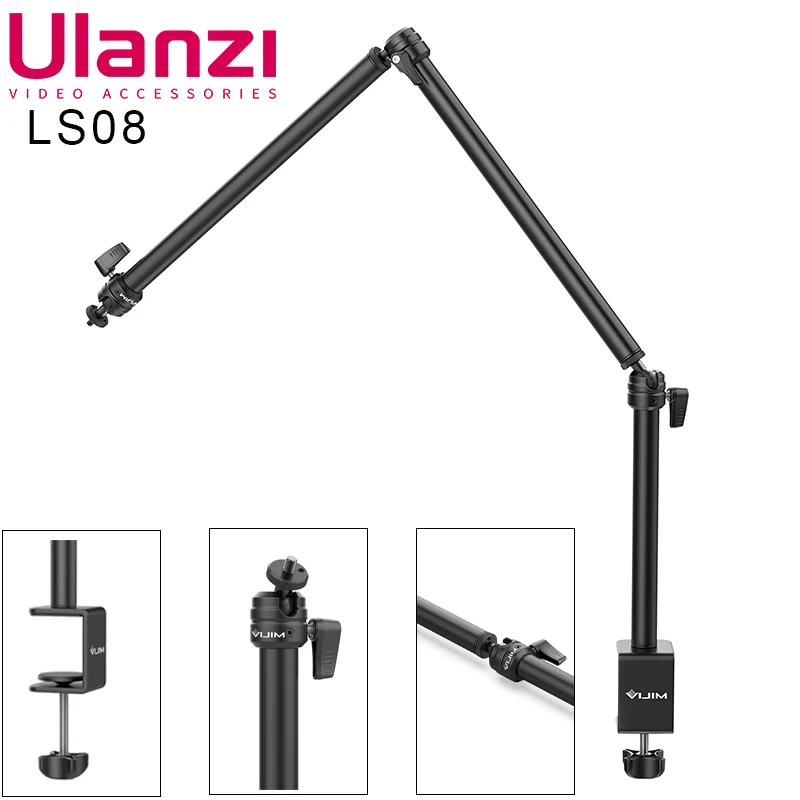 VIJIM LS08 Desktop Streaming Flexible Arm Extend Light Stand Desk Lights Stick Mount Removable Ballhead Camera Photography Arm
VIJIM LS08 Desktop Streaming Flexible Arm Extend Light Stand Desk Lights Stick Mount Removable Ballhead Camera Photography Arm