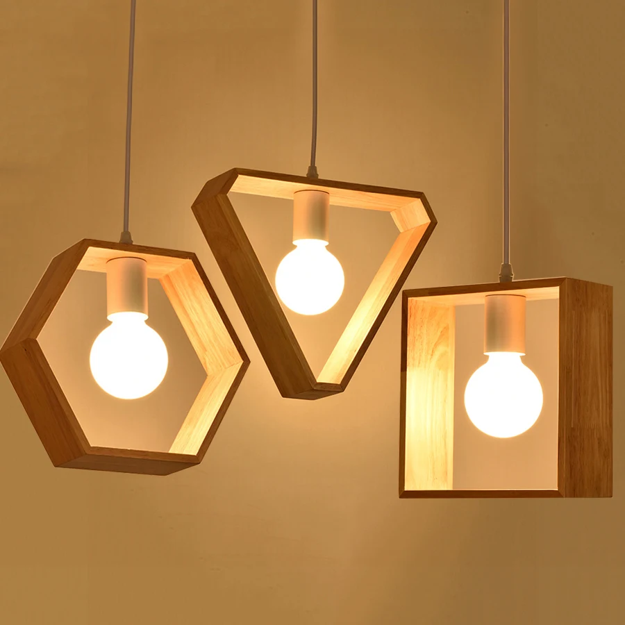 Thrisdar E27 Nordic Wooden Pendant Lamp Bedroom Bedside Hanging Light Restuarant Dining Room Kitchen Cafe Bar Pendant Light
Thrisdar E27 Nordic Wooden Pendant Lamp Bedroom Bedside Hanging Light Restuarant Dining Room Kitchen Cafe Bar Pendant Light