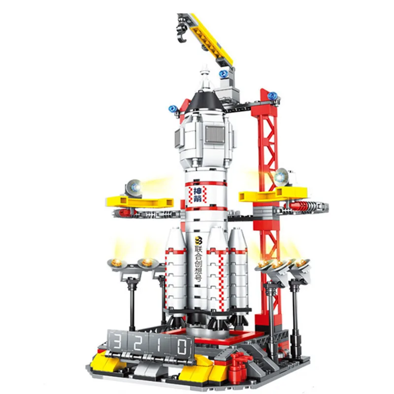 2023 Space series Shenzhou 10 rocket Shuttle Lunar Space Station Launch Spacecraft Building Blocks Model Bricks Sets Ideas
2023 Space series Shenzhou 10 rocket Shuttle Lunar Space Station Launch Spacecraft Building Blocks Model Bricks Sets Ideas