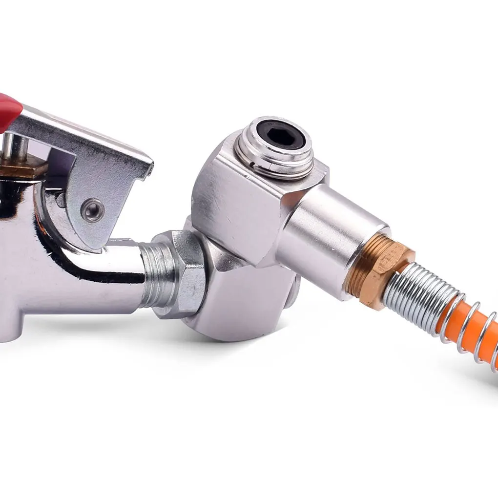 Air Hose 360 Swivel Rotation Connectors Fitting Joints Adapter Pneumatic Tools Hardware for Professional Repairing 
Air Hose 360 Swivel Rotation Connectors Fitting Joints Adapter Pneumatic Tools Hardware for Professional Repairing