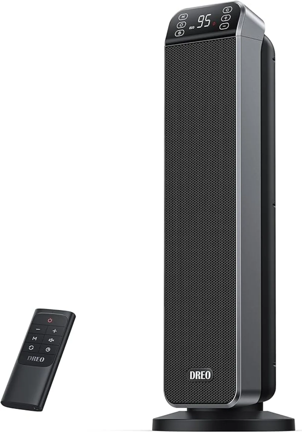 Dreo Electric Space Heater 24-inch with Remote,3 Modes, 12H Timer, 70° Oscillation, Tip-Over and Overheat Protection
Dreo Electric Space Heater 24-inch with Remote,3 Modes, 12H Timer, 70° Oscillation, Tip-Over and Overheat Protection