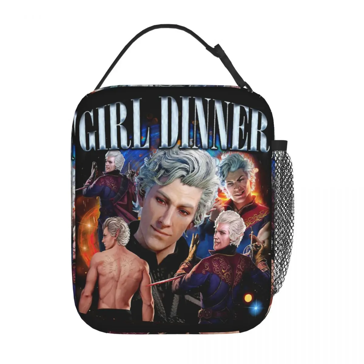 Astarion Girl Dinner Thermal Insulated Lunch Bag for Travel BG3 Game Baldur's Gate Portable Food Bag Thermal Cooler Lunch Boxes
Astarion Girl Dinner Thermal Insulated Lunch Bag for Travel BG3 Game Baldur's Gate Portable Food Bag Thermal Cooler Lunch Boxes