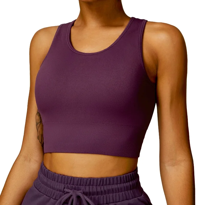 Seamless Yoga Vest Fitness Vest Women's Underwear Training Yoga Wear Stretchy Fitness Workout Shockproof Yoga Bra Sexy Sports
Seamless Yoga Vest Fitness Vest Women's Underwear Training Yoga Wear Stretchy Fitness Workout Shockproof Yoga Bra Sexy Sports