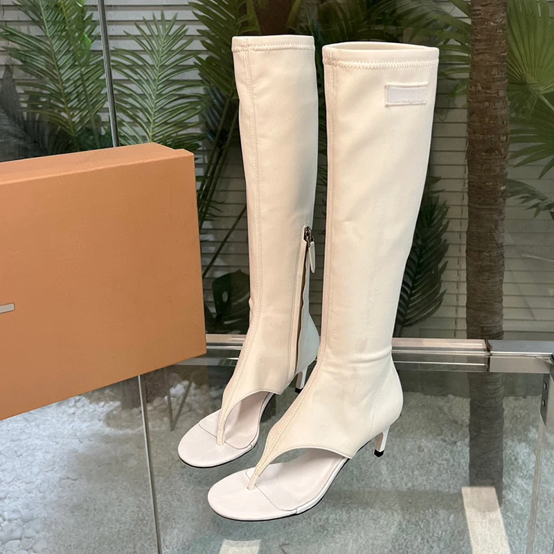 Spring Autumn New Women High Heel Boots Round Clip Toe Design Tight Elastic Boots Online Celebrity Style Ladies High Heel Sandal
Spring Autumn New Women High Heel Boots Round Clip Toe Design Tight Elastic Boots Online Celebrity Style Ladies High Heel Sandal