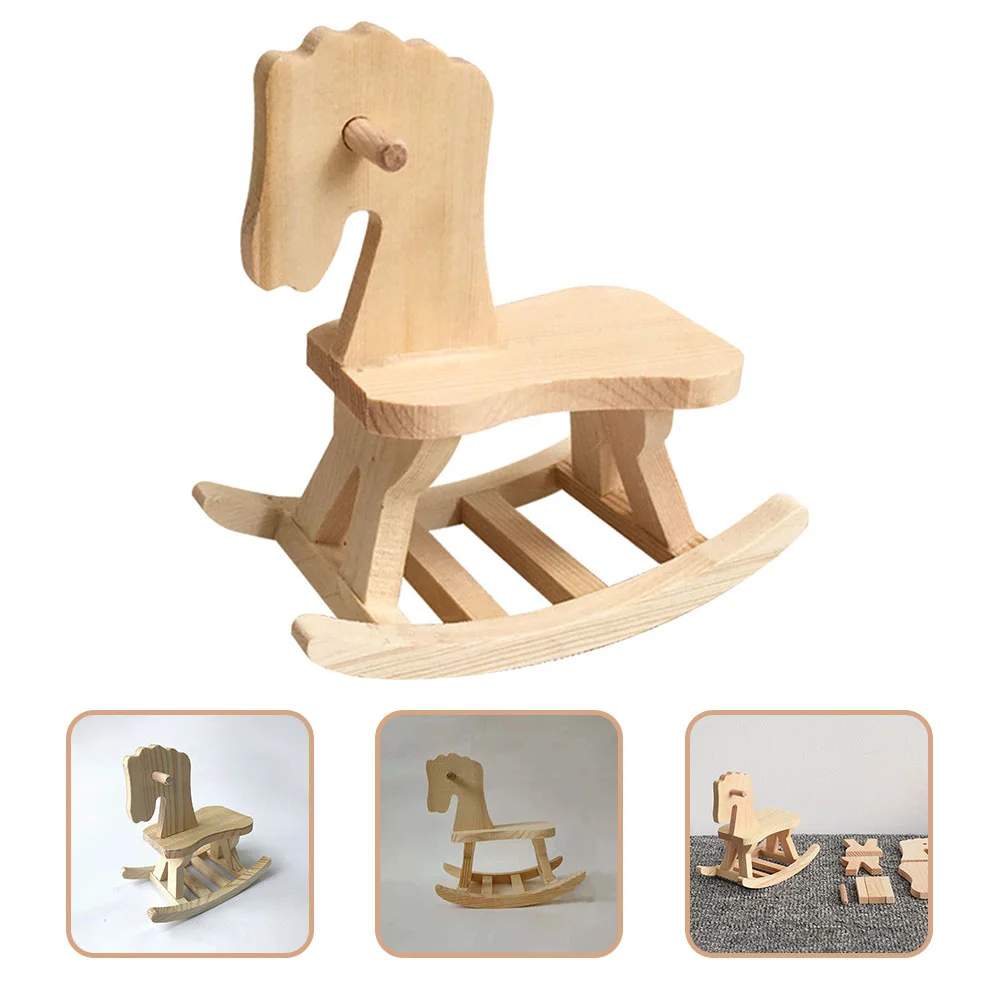 

Toddler Boy Toys 3D Puzzle 2 Sets Wood Craft Construction Kit Fun Educational DIY Wooden Toy Assemble Model Unfinished Craft